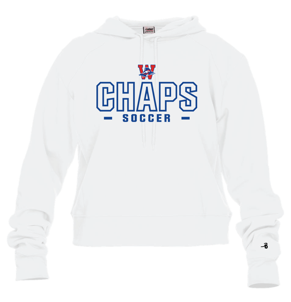White Crop Top Hoodie (Top Seller last season)
